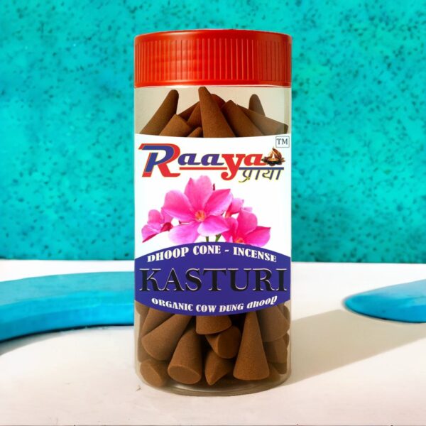 Dhoop Cone – Incense ( Kasturi) 2 Month Pack